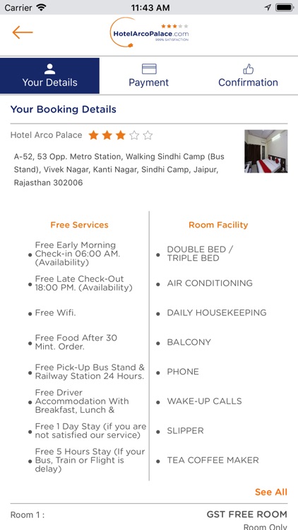 HotelArcoPalace screenshot-4