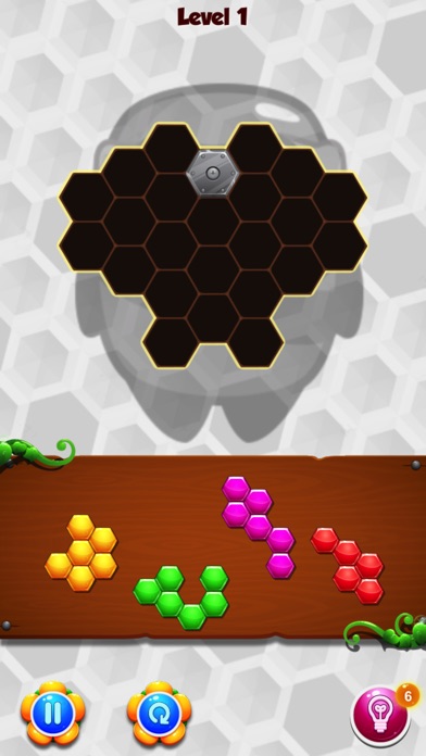 Ninja Hexagon Puzzle screenshot 4