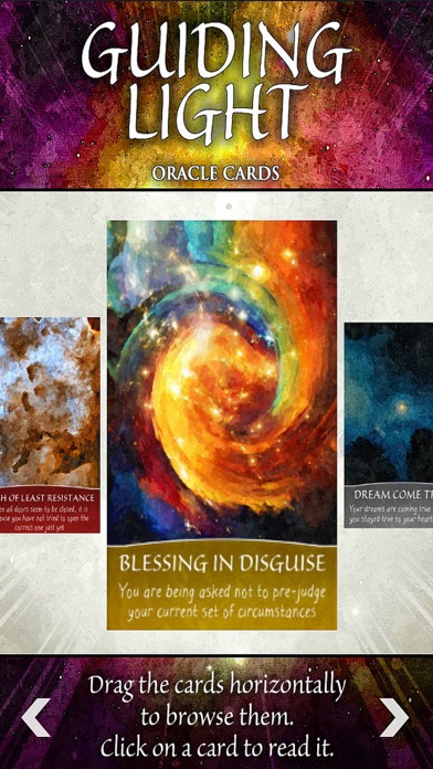 How to cancel & delete Guiding Light Oracle Cards from iphone & ipad 4