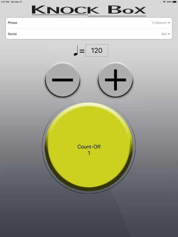 Screenshot #5 pour Knock Box Metronome