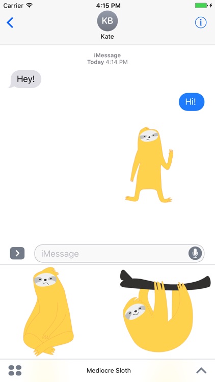 Mediocre Sloth