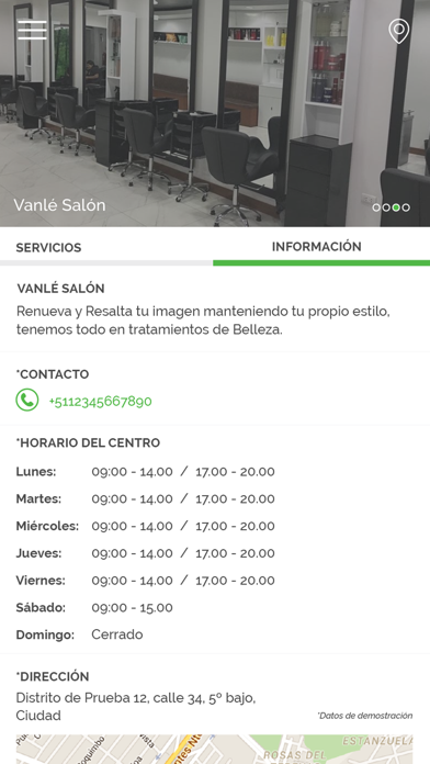 Vanlé Salón screenshot 2