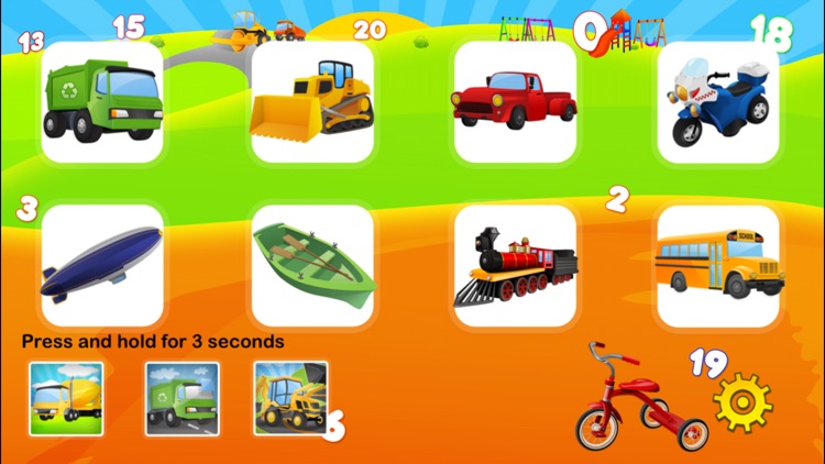 Learn Trucks & Numbers