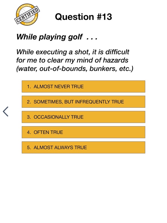 Screenshot #5 pour Coaching Golf's Mental Skills