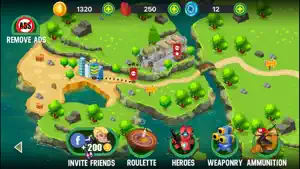 Turret Defense: BTD Battles screenshot #1 for iPhone