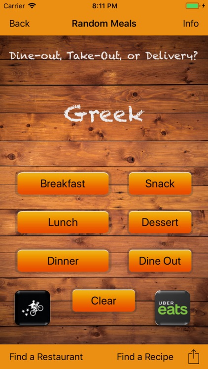 Random Meals