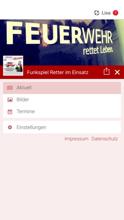 Funkspiel Retter im Einsatz