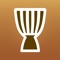 Learn & practice West African drumming with this simple app