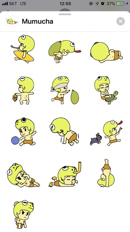 Mumucha sticker