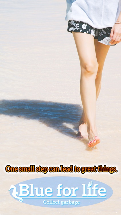 Blue for life-Collect garbage