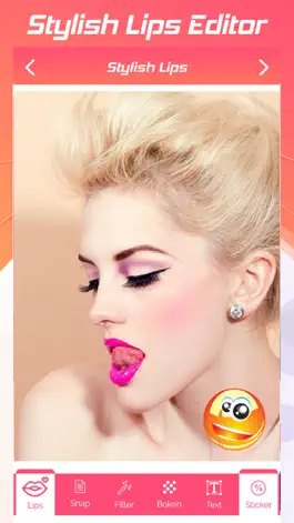 Game screenshot Stylish Lips Photo Editor mod apk