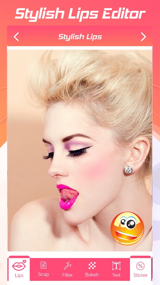 Stylish Lips Photo Editor - 1.1 - (iOS)