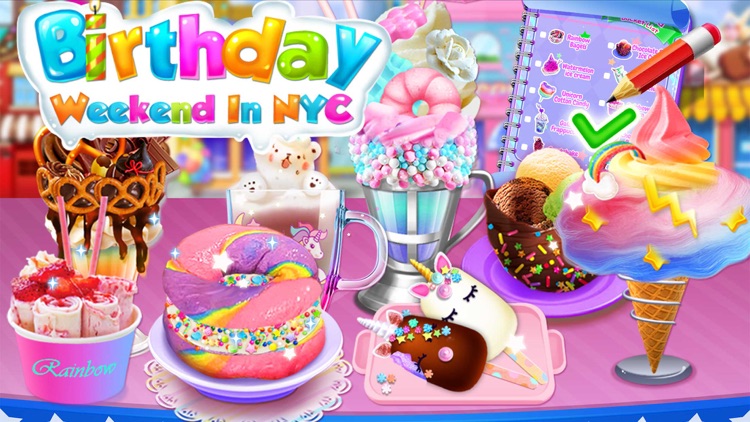 Rainbow Sweet Desserts Maker! screenshot-0