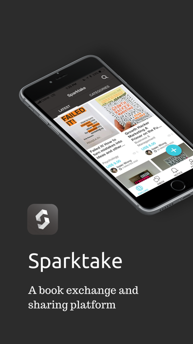 Screenshot #1 pour Sparktake For books lovers