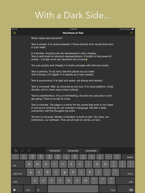 Screenshot #5 pour Text Editor by Qrayon