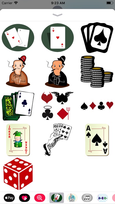 Poker Card Play Sticker Pack screenshot 4