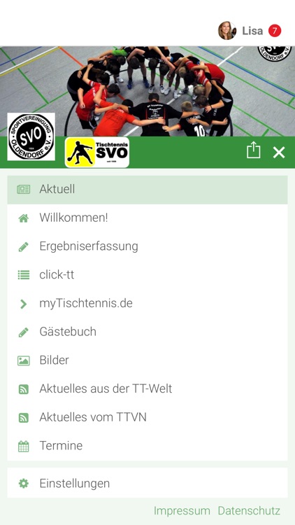 SV Oldendorf Tischtennis