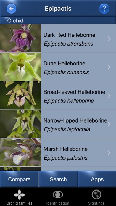 Screenshot #2 pour Orchid Id - British Orchids