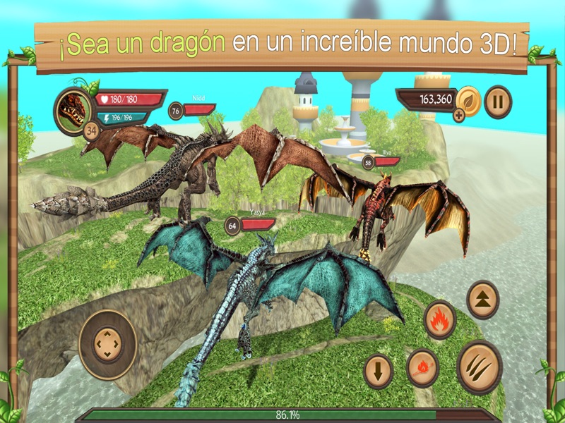 Simulador de Dragões Online screenshot 6