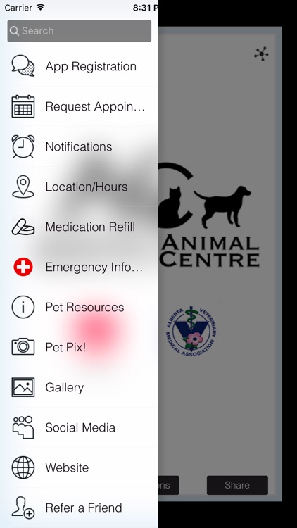 Airdrie Animal Health Centre.