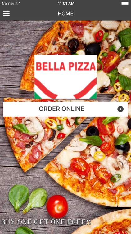 Bella Pizza Kingsbury London