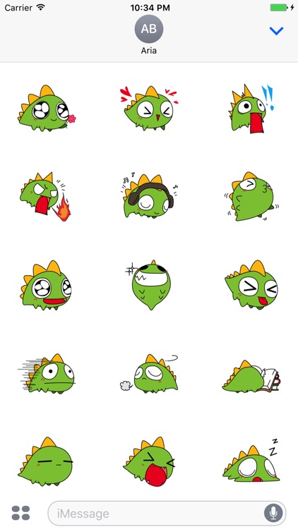 Little Blue Dragon Sticker