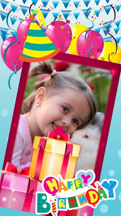 Birthday Photo Frames Maker screenshot 3