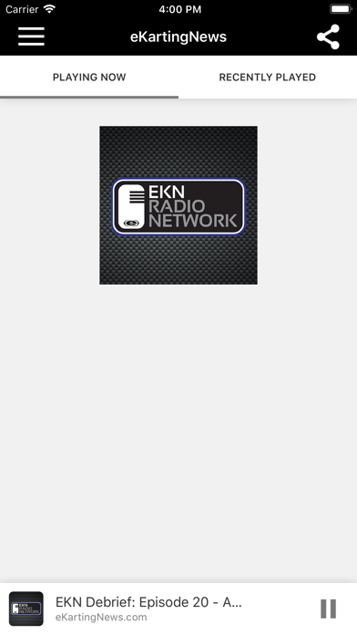 eKartingNews iPhone screenshot 1 - Sports app