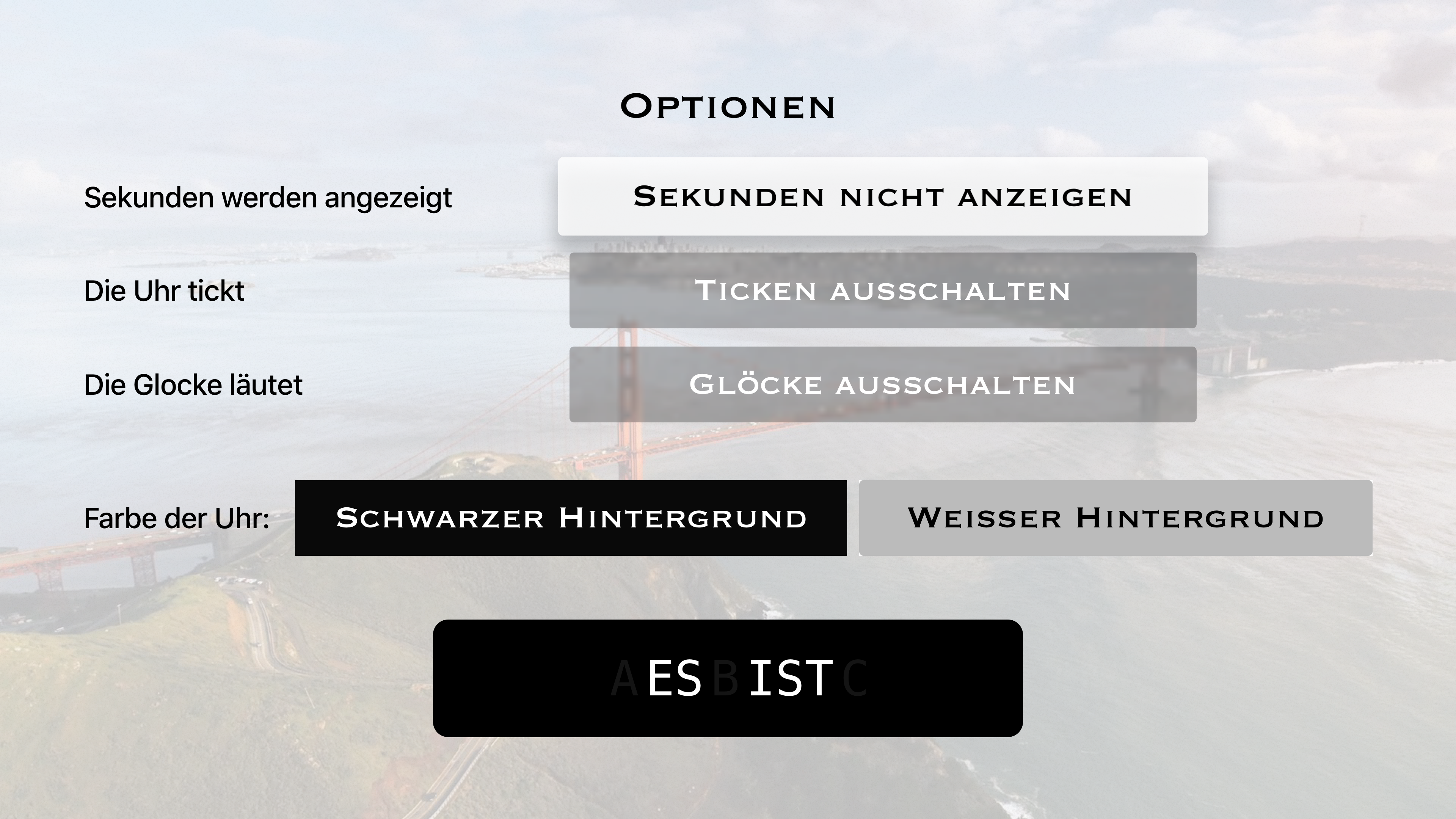 WordClock TV screenshot 3