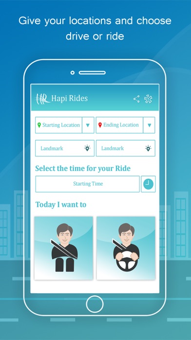 Hapi Rides-Your Ride Share App screenshot 2