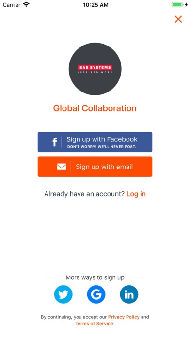 Global Collaboration screenshot 2
