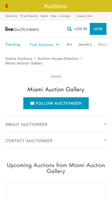 How to cancel & delete Miami Auctions from iphone & ipad 2
