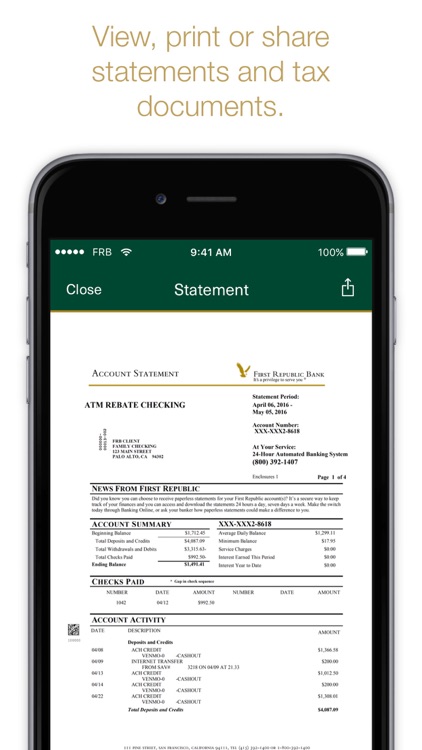 First Republic Mobile - Green screenshot-3