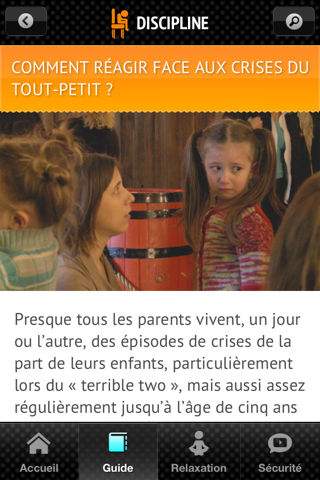 Guide du parent screenshot 3