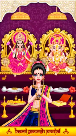 Game screenshot Indian Doll Diwali Celebration apk