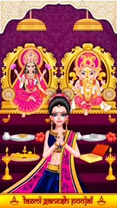 Indian Doll Diwali Celebration screenshot #2 for iPhone