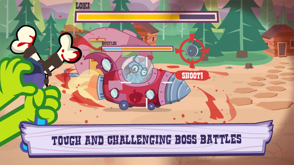 #3. Happy Tree Friends Deadeye (iOS) Ved: Alexander Wong, Inc.