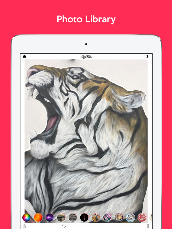 LightFilter Camera iPad screenshot 4 - Photo & Video app
