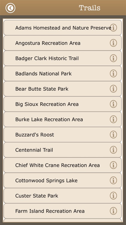 South Dakota - Camps & Trails screenshot-3