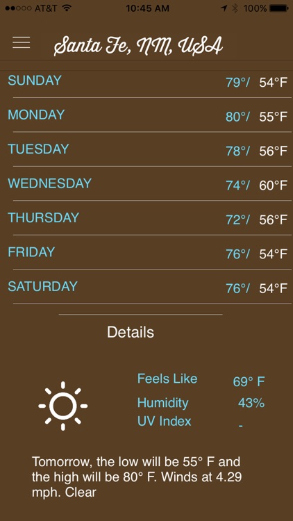 Cockney Weather