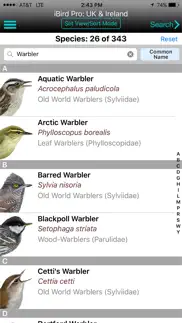 ibird uk pro guide to birds iphone screenshot 1