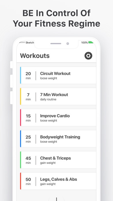 Sweat it App - Female Fitness screenshot 4