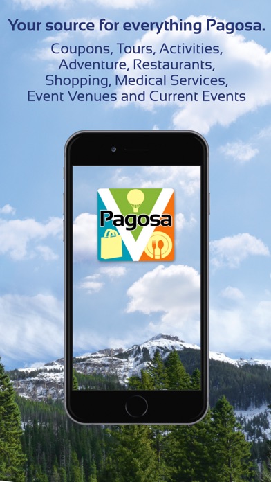 Pagosa Visitors' App iPhone screenshot 1 - Travel app