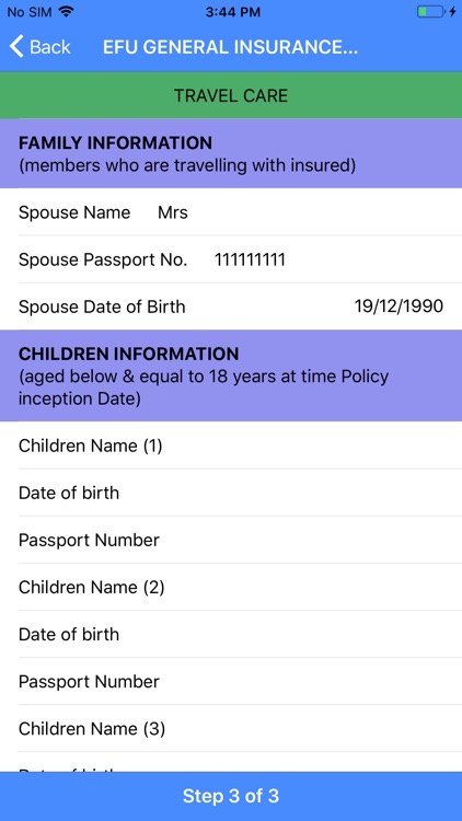 EFU TRAVEL INSURANCE screenshot-3