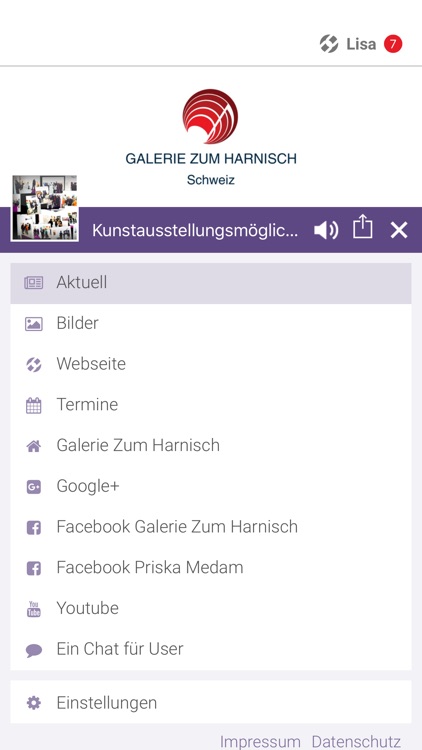 Kunstausstellungsmöglichkeiten