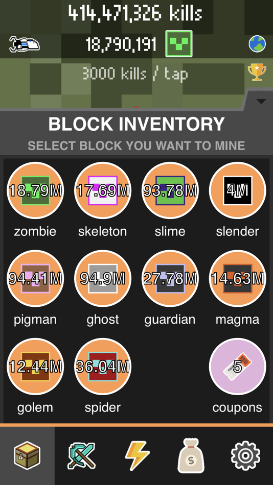 #2. ClickCraft - Pocket Mining (iOS) 来自: Ben Soohoo