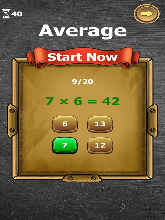 The Multiplication Table iPad screenshot 6 - Education app