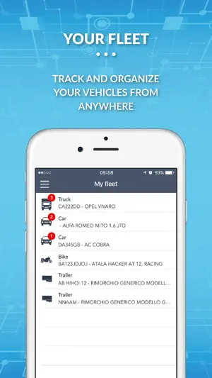 Veicoli - Business screenshot 1