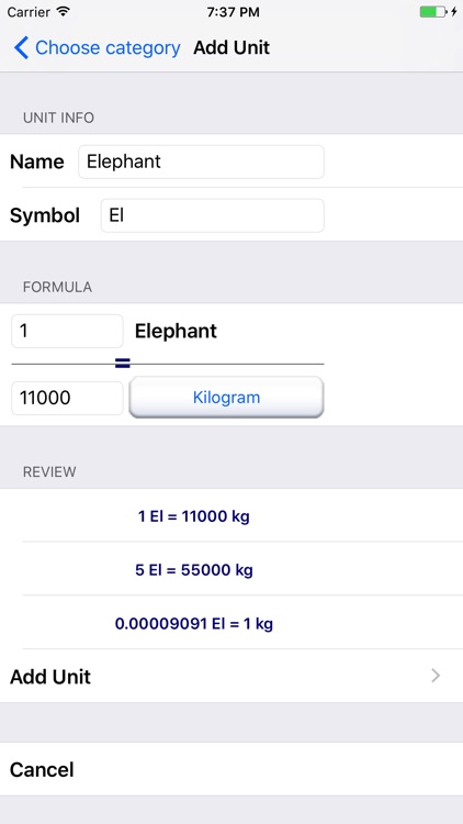myConvert - unit converter