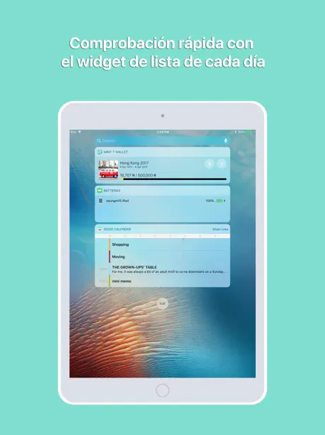 Buen Calendario - itinerario